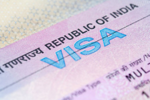 Picture of short-term vsa to India