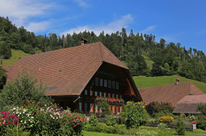 Picture of a house in Switzerland