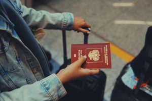 Picture of Russian passport